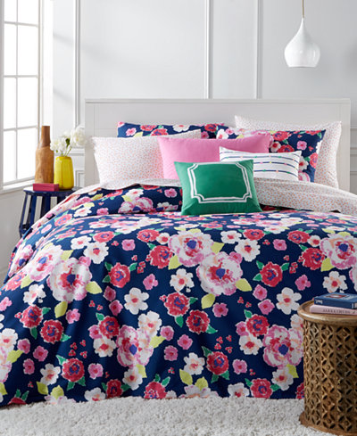 Whim by Martha Stewart Collection Fleurtatious 5-Pc. Comforter Sets, Only at Macy's