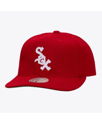 Men's and Women's Red Chicago White Sox Vintage Fit Melton Wool Adjustable Hat