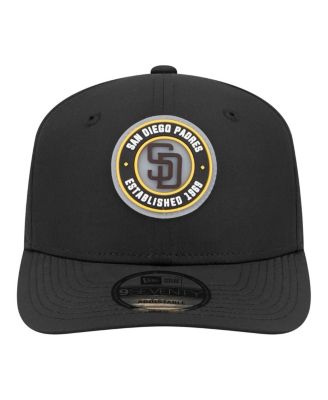Men's Black San Diego Padres Circle 9SEVENTY Adjustable Hat