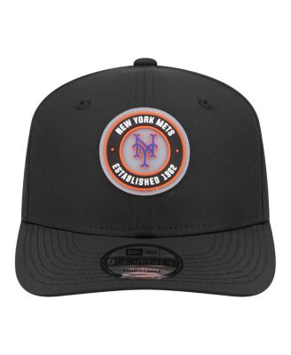 Men's Black New York Mets Circle 9SEVENTY Adjustable Hat