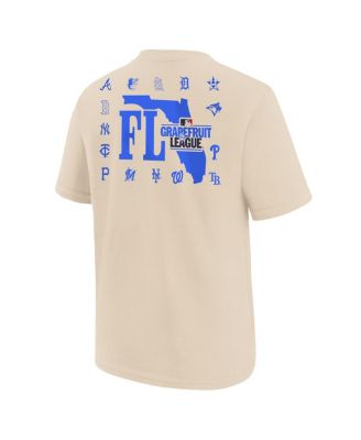 Big Boys and Girls Natural 2026 Spring Training Grapefruit League T-Shirt