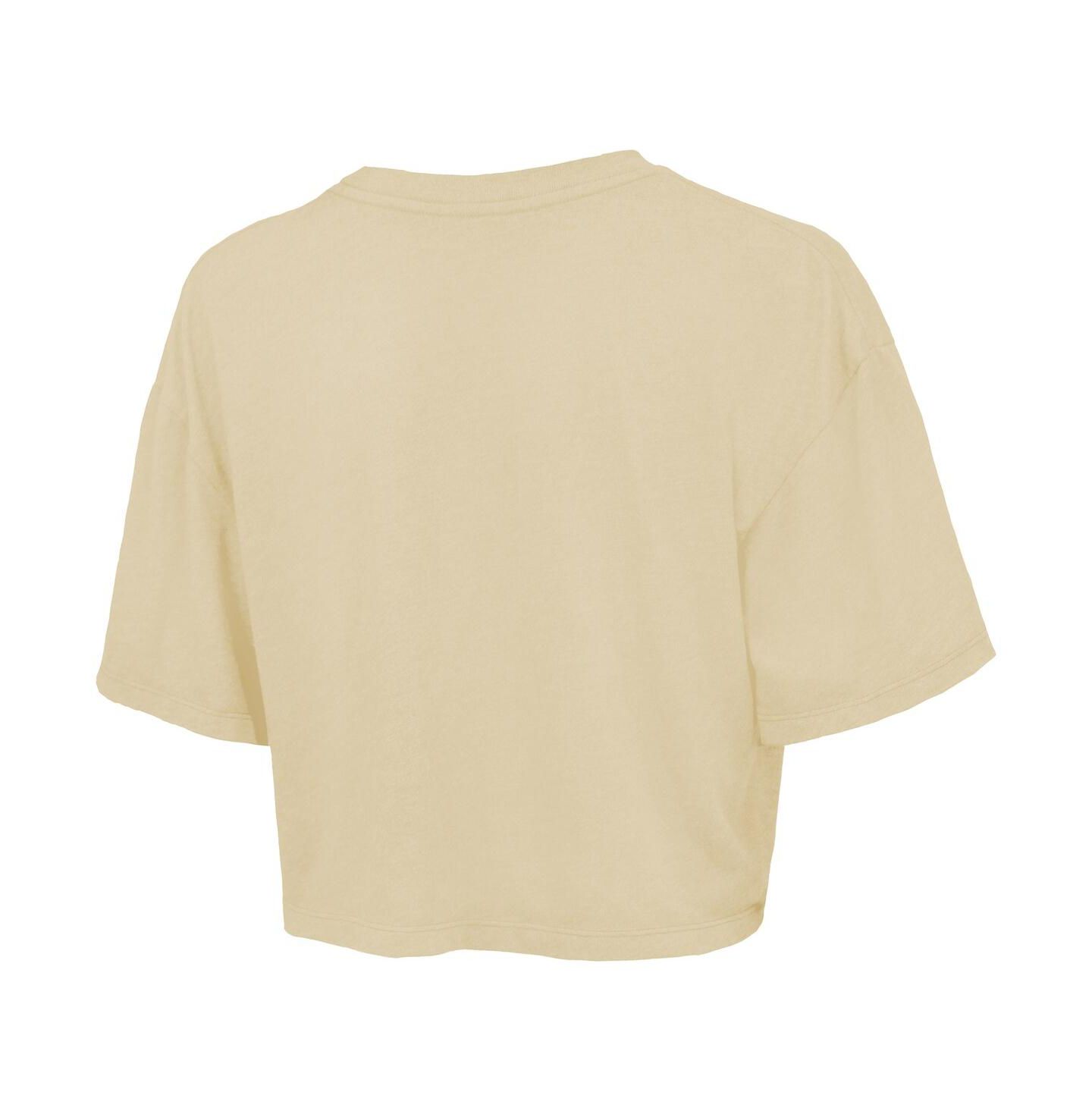 Женский топ Majestic Threads Pete Crow-Armstrong Cream Chicago Cubs Boxy Crop — фото 3