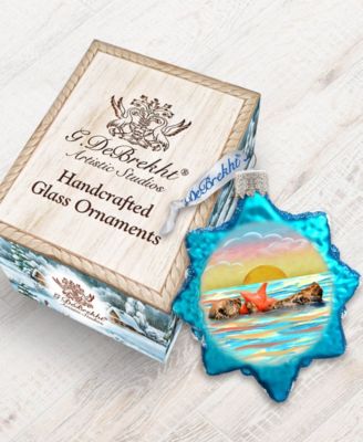 Shell Mercury Holiday Ornament