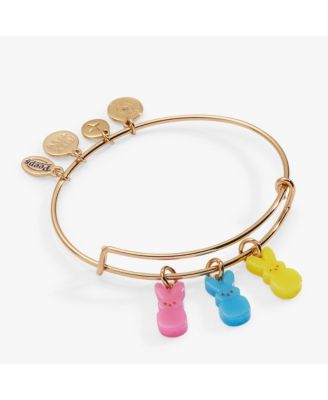 Peeps Bunny Multi Charm Bangle Bracelet