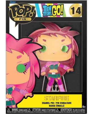 DC Teen Titans 3 Inch Funko POP Pin | Starfire