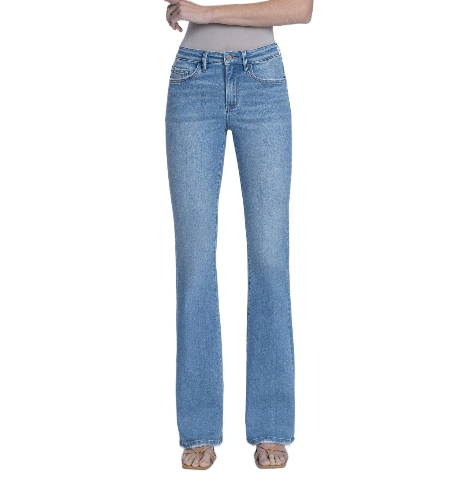 Women's High Rise Full Length Bootcut Jeans