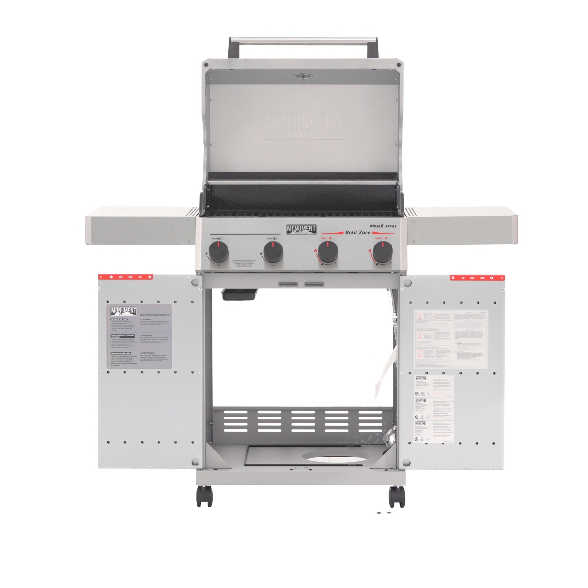 Monument Grills Mesa Ii Series M2-410BZ Stainless Steel Gas Grill