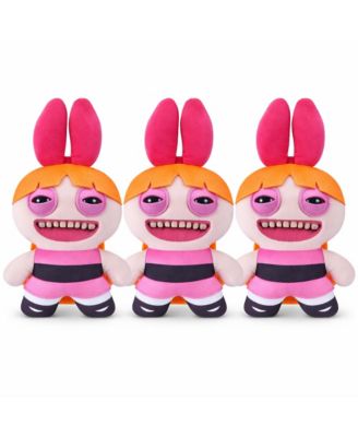 Pack of 3 Zuru Powerpuff Girls Blossom Funny Ugly Monster Plush Toy 9 Inch