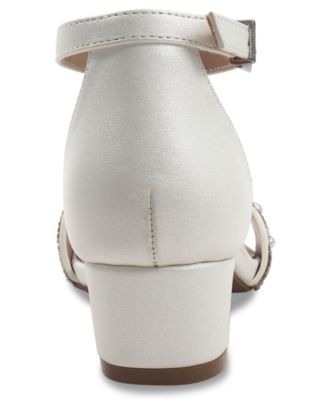 Girls' 1-13 Farah Embellished Block Heel Sandals