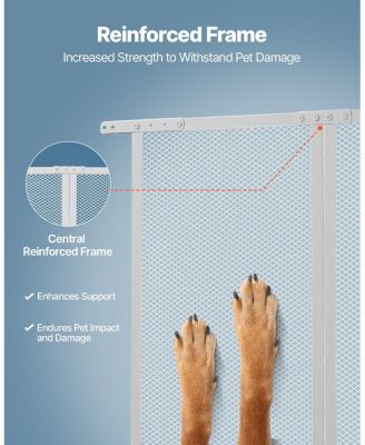 24" x 26" RV Screen Door Protector with Reinforced Mesh