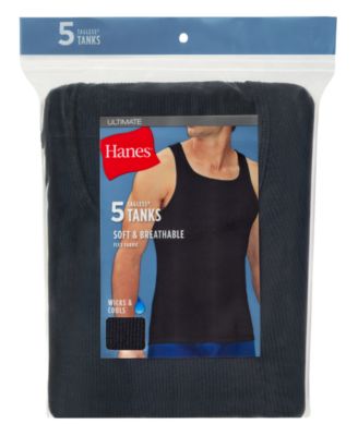 Men's Ultimate Crewneck Tank Undershirt, 5-Pack