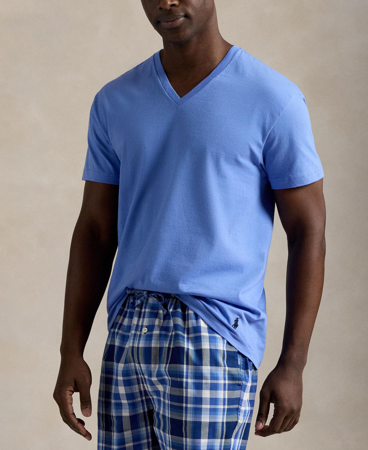 Men's 3-Pack Classic Cotton V-Neck Undershirts