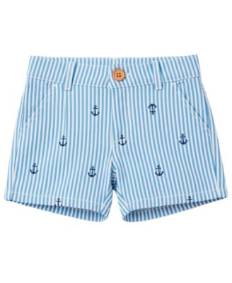 Baby Boys' Short-Sleeve Bodysuit and Pull-On Shorts, 2-Piece Set