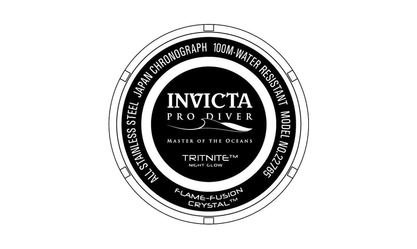 Мужские часы Invicta 22765 Pro Diver Quartz Multifunction Dial, цвет: Золотой — фото 2