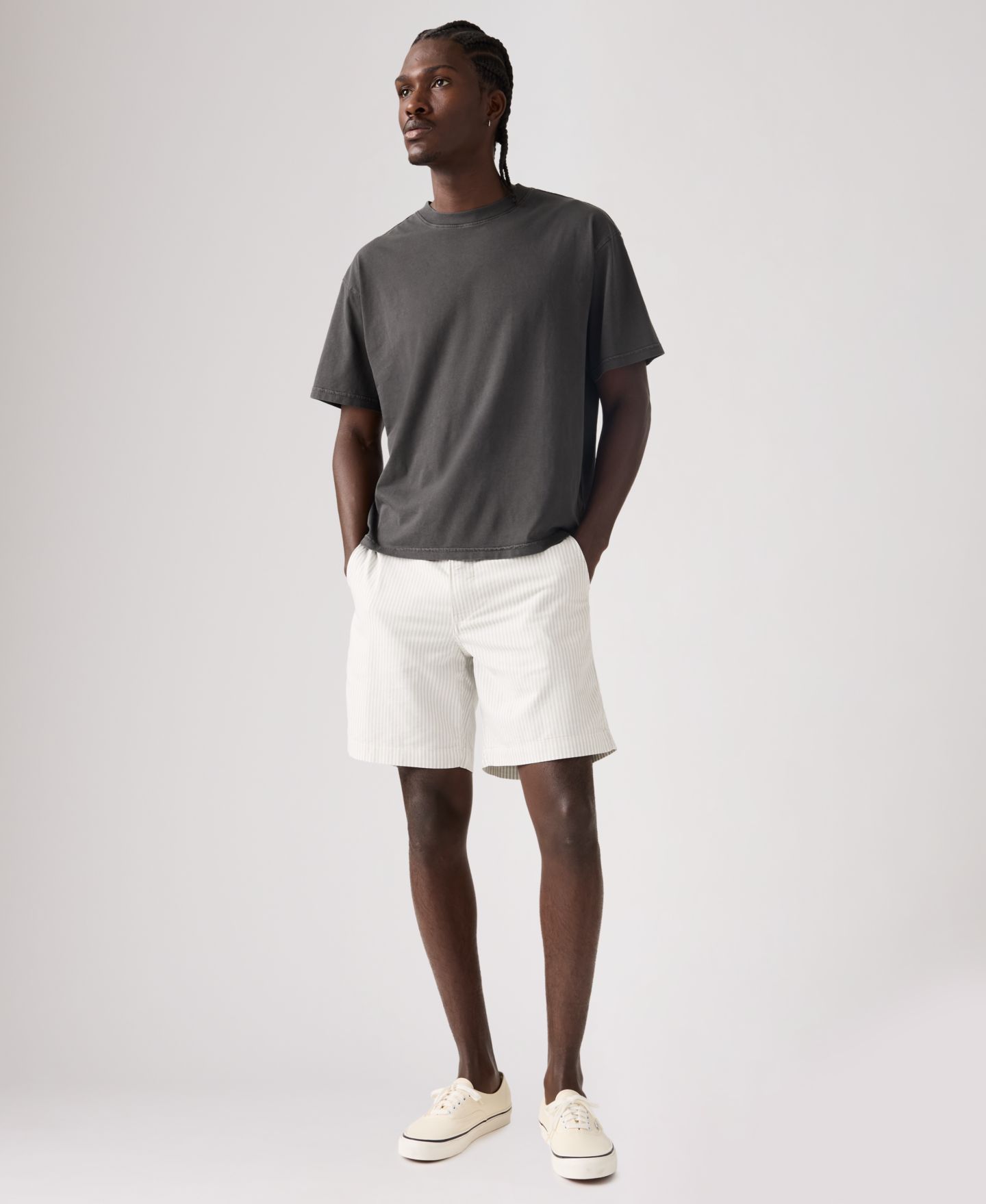 Мужские шорты Levi's Relaxed-Fit 8" Chino, цвет: Хаки — фото 5