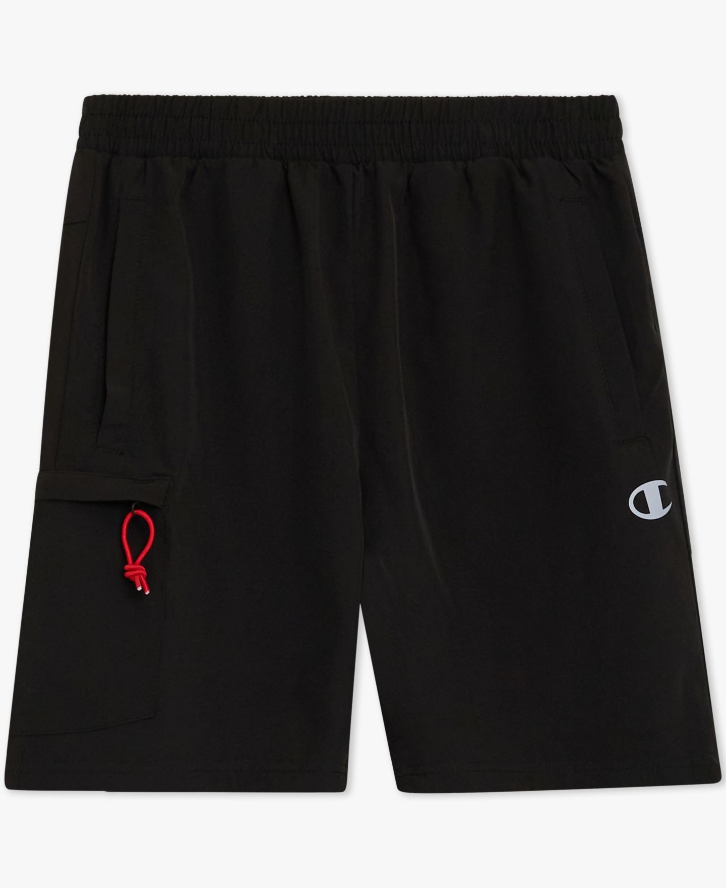 Шорты Champion Pull-On Woven Shorts для мальчиков, цвет: Чёрный — фото 3