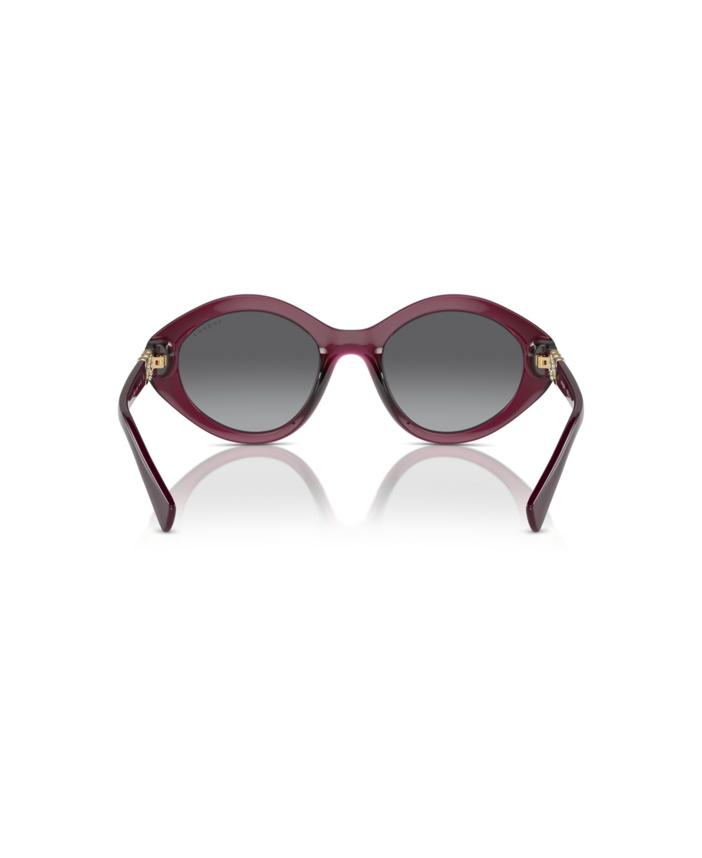 Женские солнцезащитные очки Vogue Eyewear Polarized Sunglasses VO5576SB, цвет: Вишнёвый — фото 4