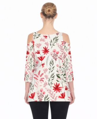 Women's Printed Relaxed-Fit Tunic Top