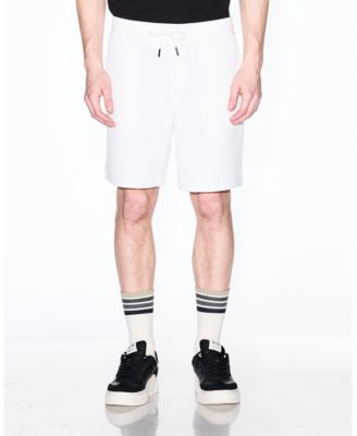 Men's Jacquard Allover Logo Fleece Short