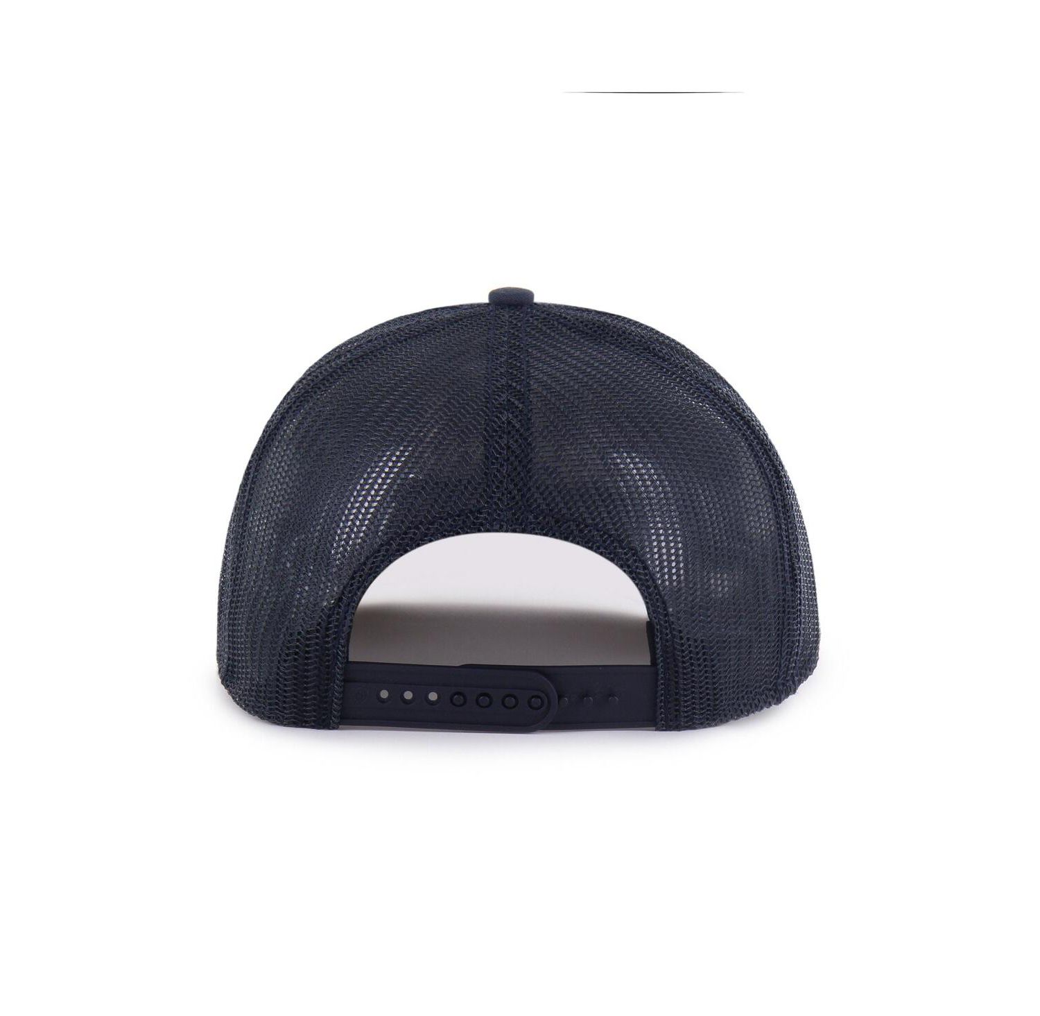 Men's Navy Atlanta Braves Pitstop Trucker Adjustable Hat