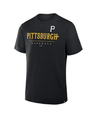 Men's Black Pittsburgh Pirates Color Pop Legacy Clubhouse T-Shirt