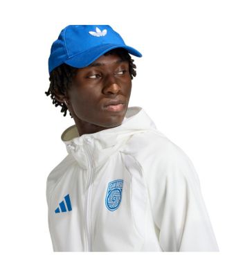 Men's White San Diego FC Tiro Travel Full-Zip Hooded Windbreaker