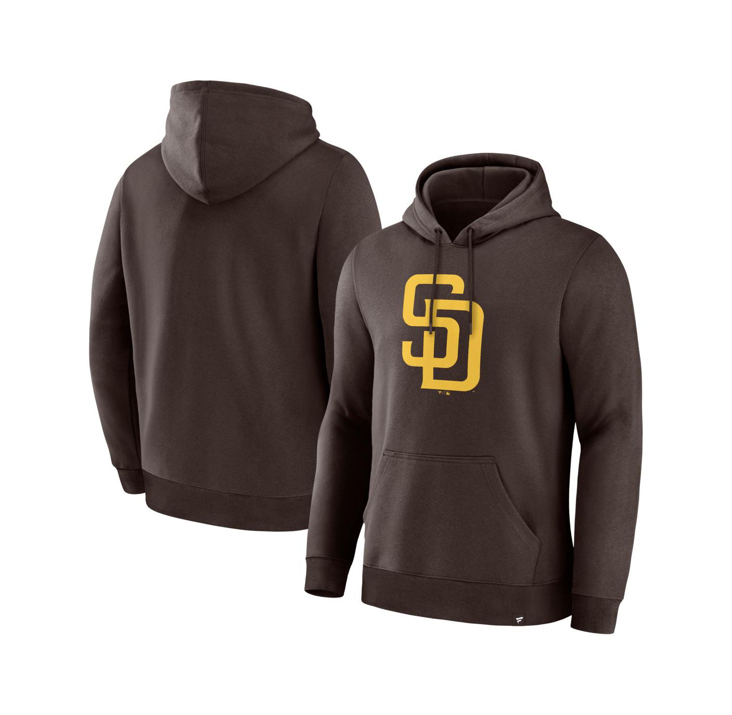 Men's Brown San Diego Padres Primary Logo Legacy Hoodie
