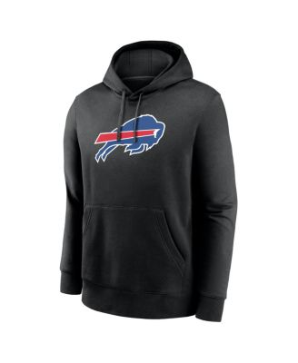 Men's Josh Allen Black Buffalo Bills Name & Number Fleece Hoodie