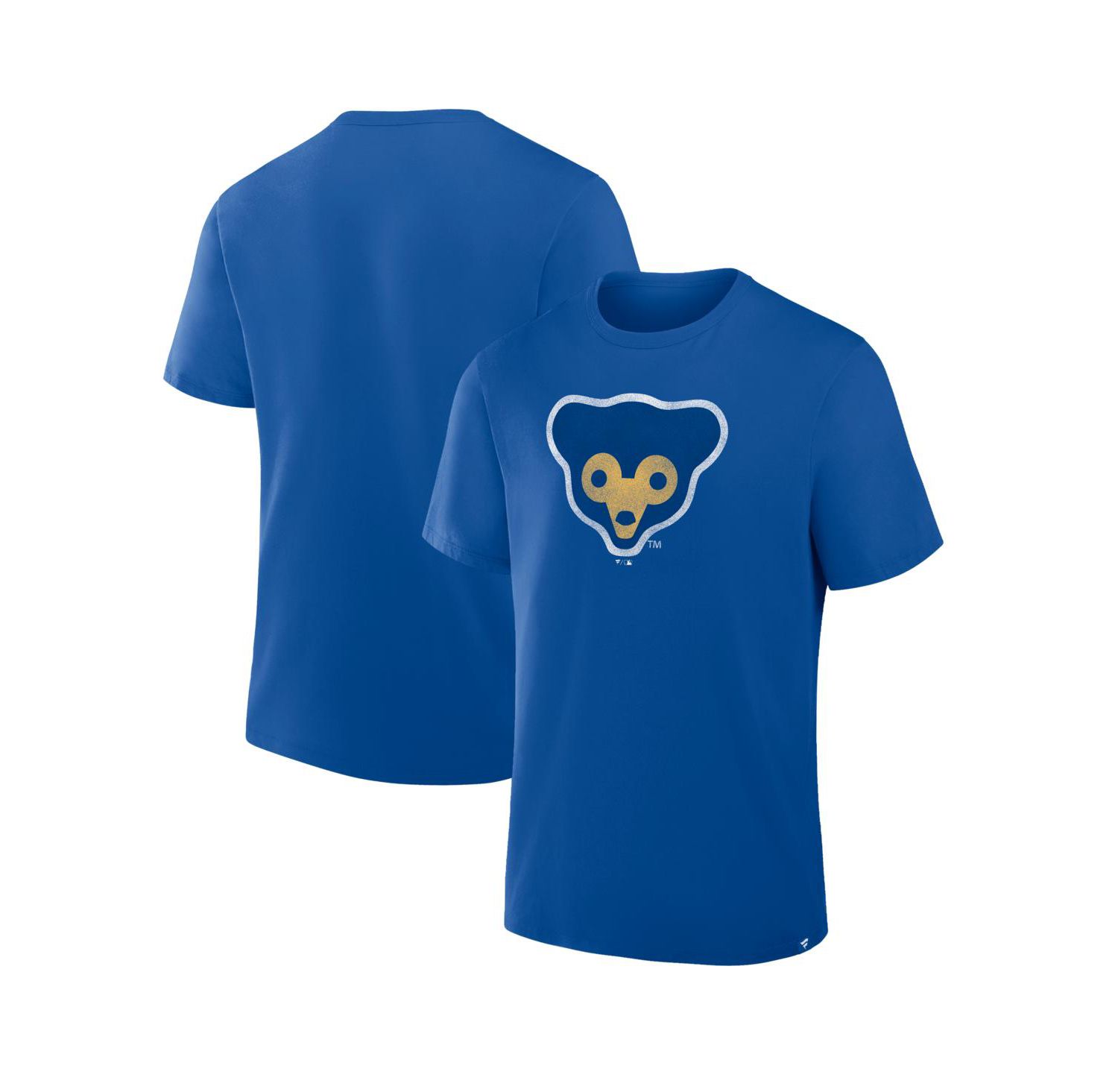Men's Royal Chicago Cubs Vintage Logo Legacy T-Shirt