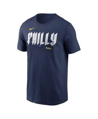 Men's Kyle Schwarber Navy Philadelphia Phillies City Connect Name & Number T-Shirt