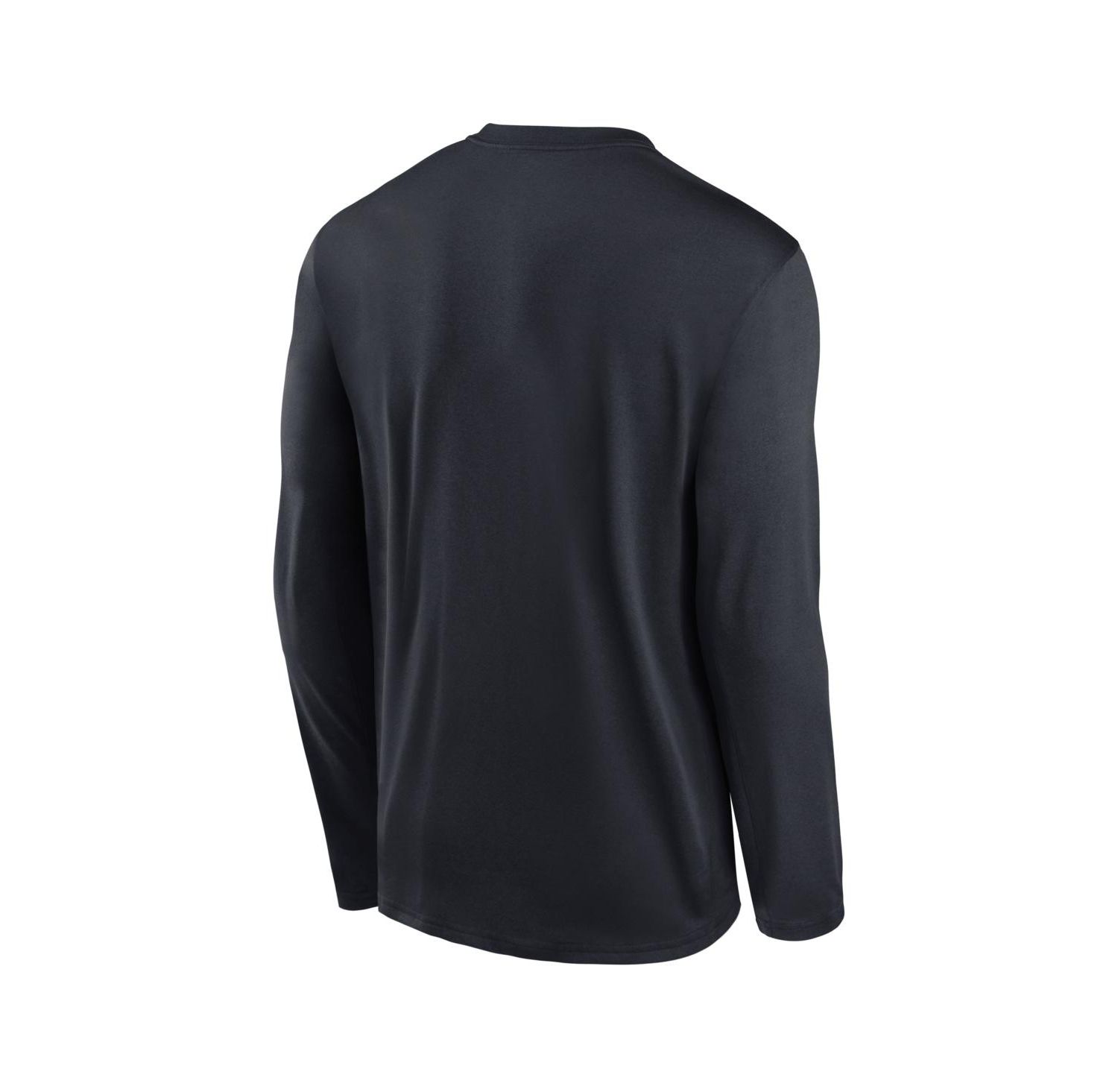 Men's Black Cleveland Guardians Authentic Collection Legend Dri-FIT Long Sleeve T-Shirt
