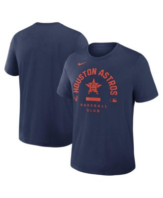 Men's Navy Houston Astros Authentic Collection Early&nbsp;Work Tri-Blend Dri-FIT T-Shirt