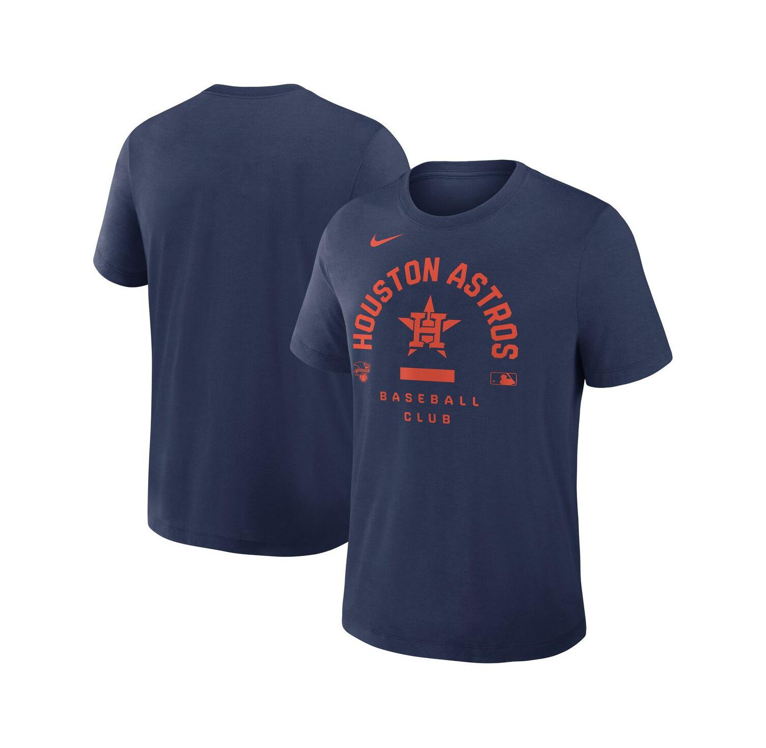 Men's Navy Houston Astros Authentic Collection Early Work Tri-Blend Dri-FIT T-Shirt