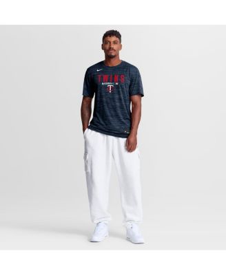 Men's Navy Minnesota Twins Authentic Collection Velocity Dri-FIT T-Shirt