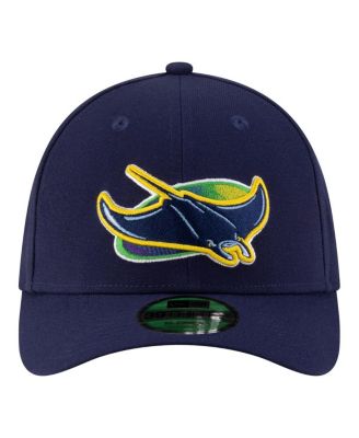 Men's Navy Tampa Bay Rays Alternate Player Replica 39THIRTY M-Crown Flex Hat