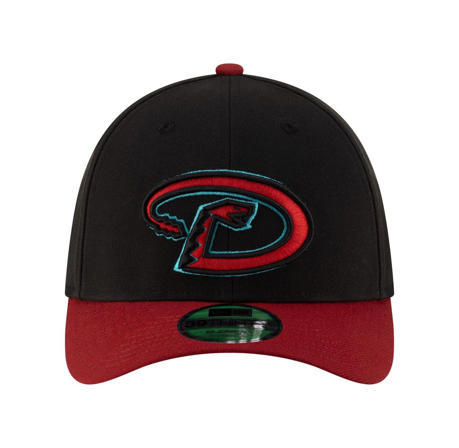 Men's Black Arizona Diamondbacks Player Replica 39THIRTY M-Crown Flex Hat