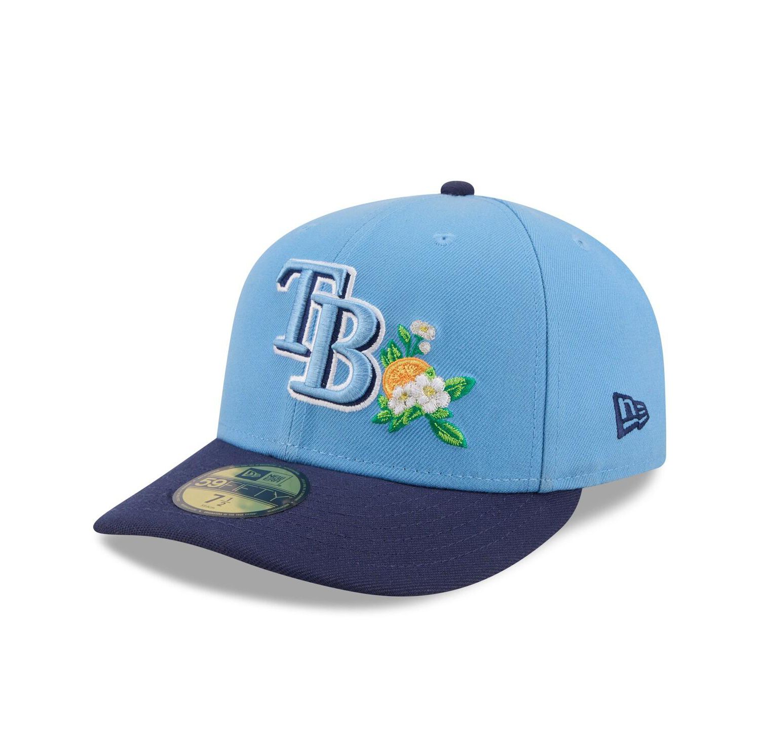 Men's Light Blue/Navy Tampa Bay Rays 2026 Spring Training Low Profile 59FIFTY Fitted Hat