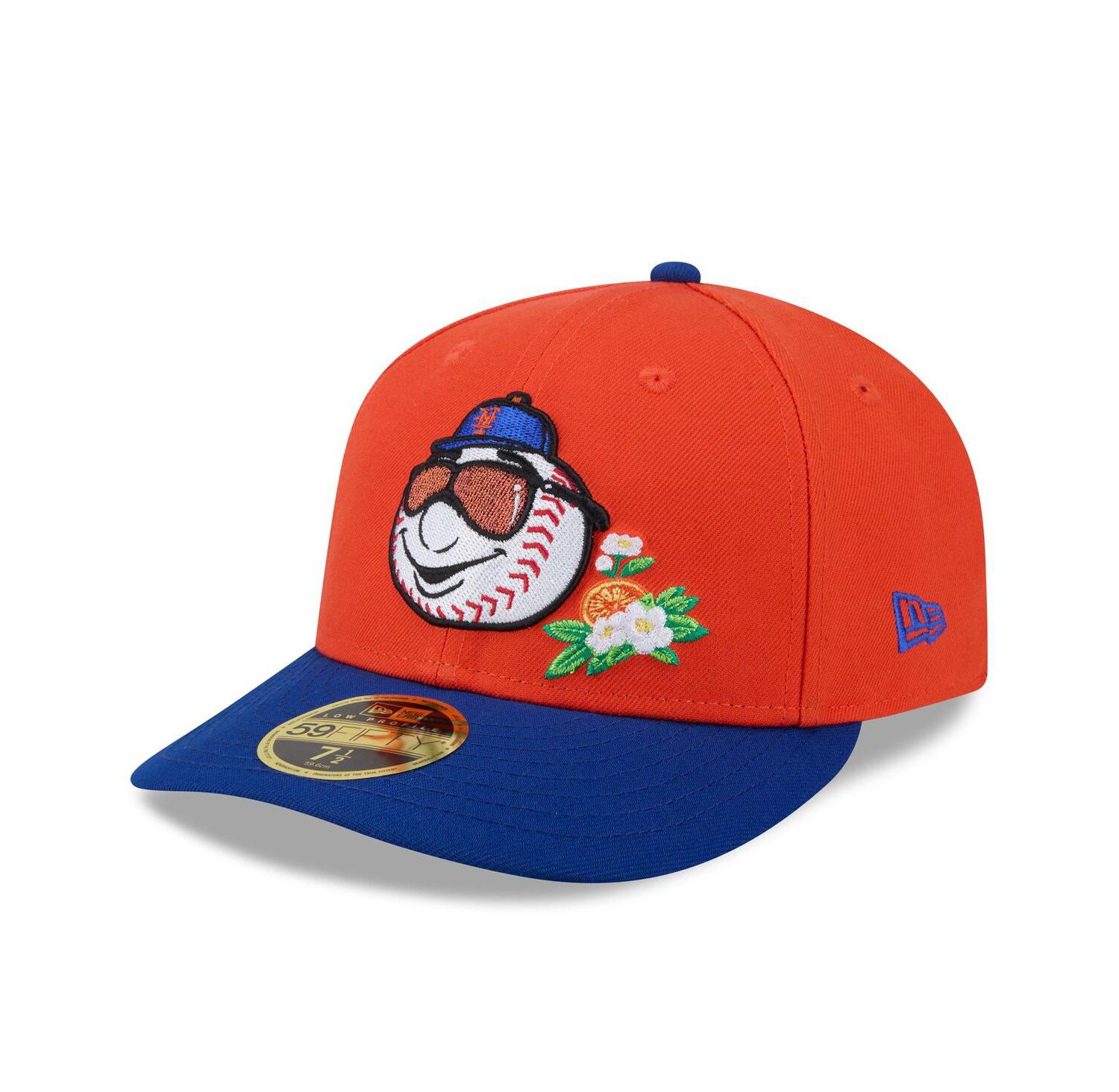 Men's Orange/Royal New York Mets 2026 Spring Training Low Profile 59FIFTY Fitted Hat