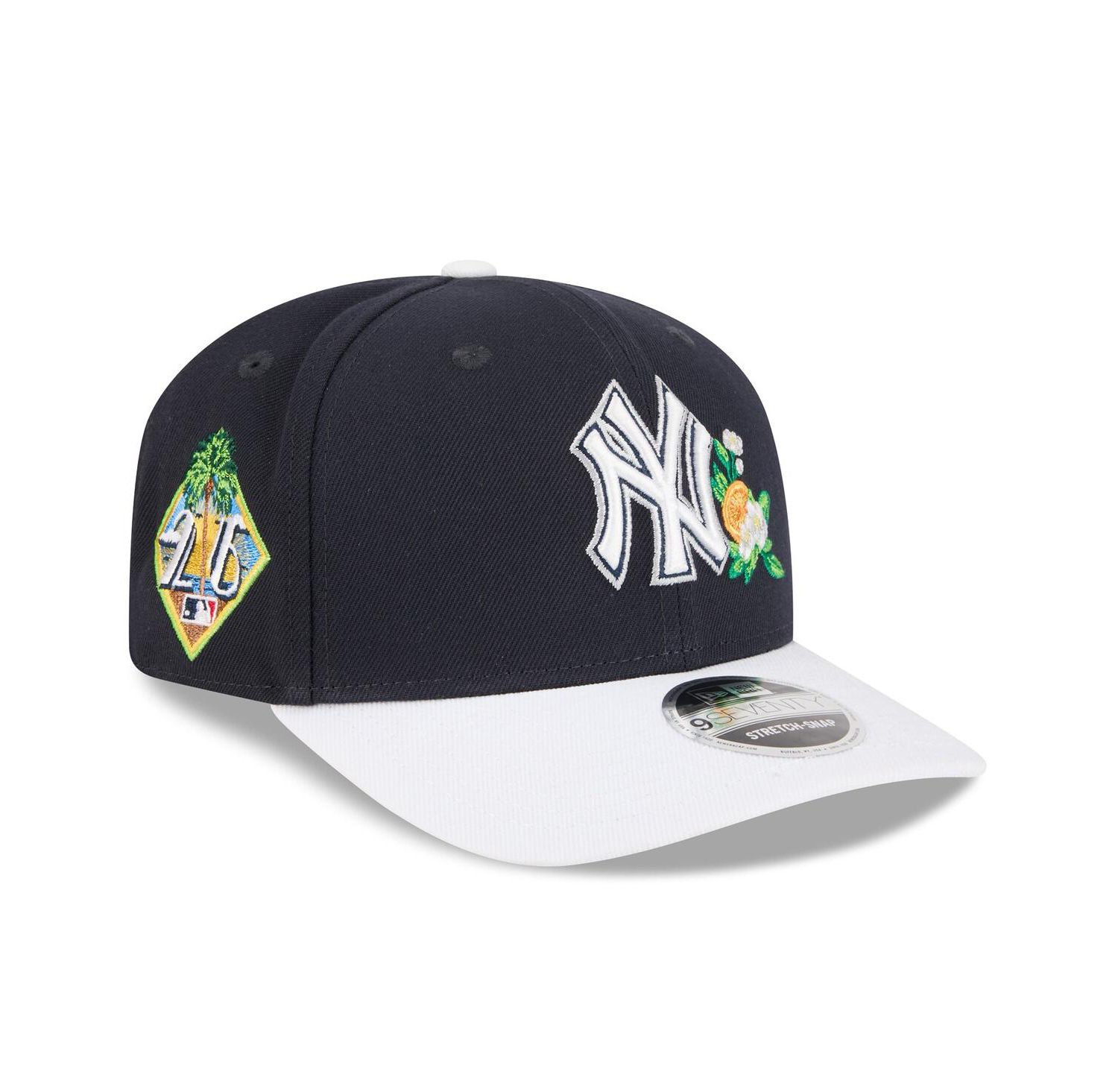 Men's Navy/White New York Yankees 2026 Spring Training 9SEVENTY Adjustable Hat