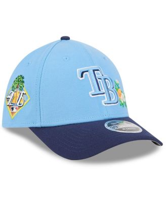 Men's Light Blue/Navy Tampa Bay Rays 2026 Spring Training M-Crown 39THIRTY Flex Hat