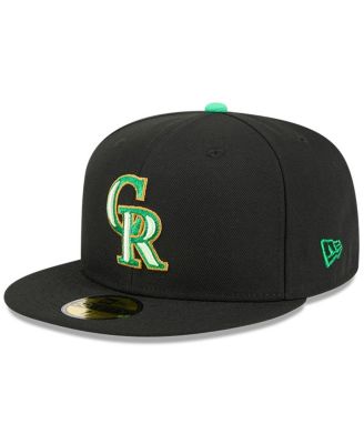 Men's Black Colorado Rockies 2026 St. Patrick's Day 59FIFTY Fitted Hat