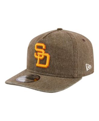 Men's Brown San Diego Padres Throwback Denim Classic 19TWENTY Adjustable Hat