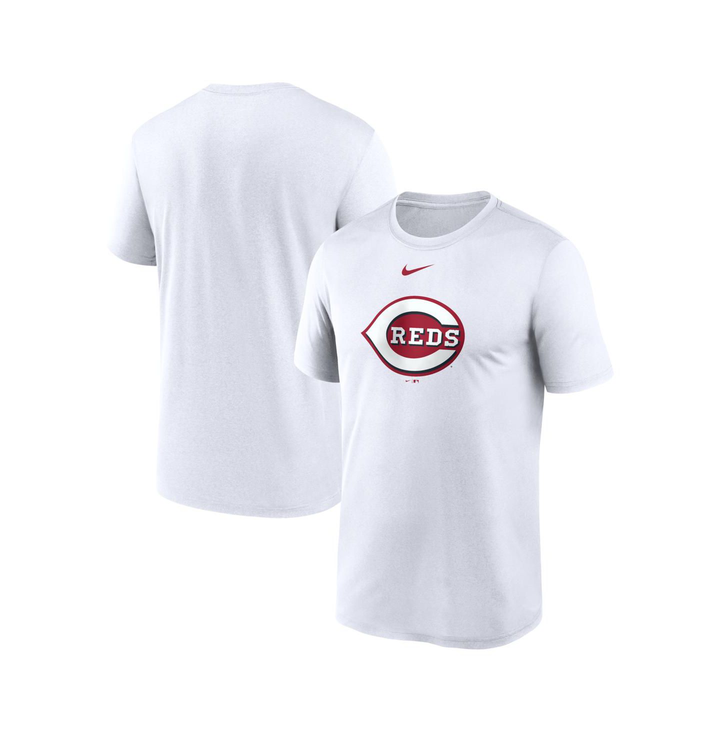 Мужская футболка Nike White Cincinnati Reds New Legend Dri-FIT — фото 1