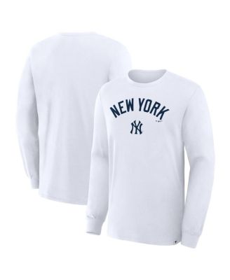 Men's White New York Yankees Lock-Up Legacy Long Sleeve T-Shirt