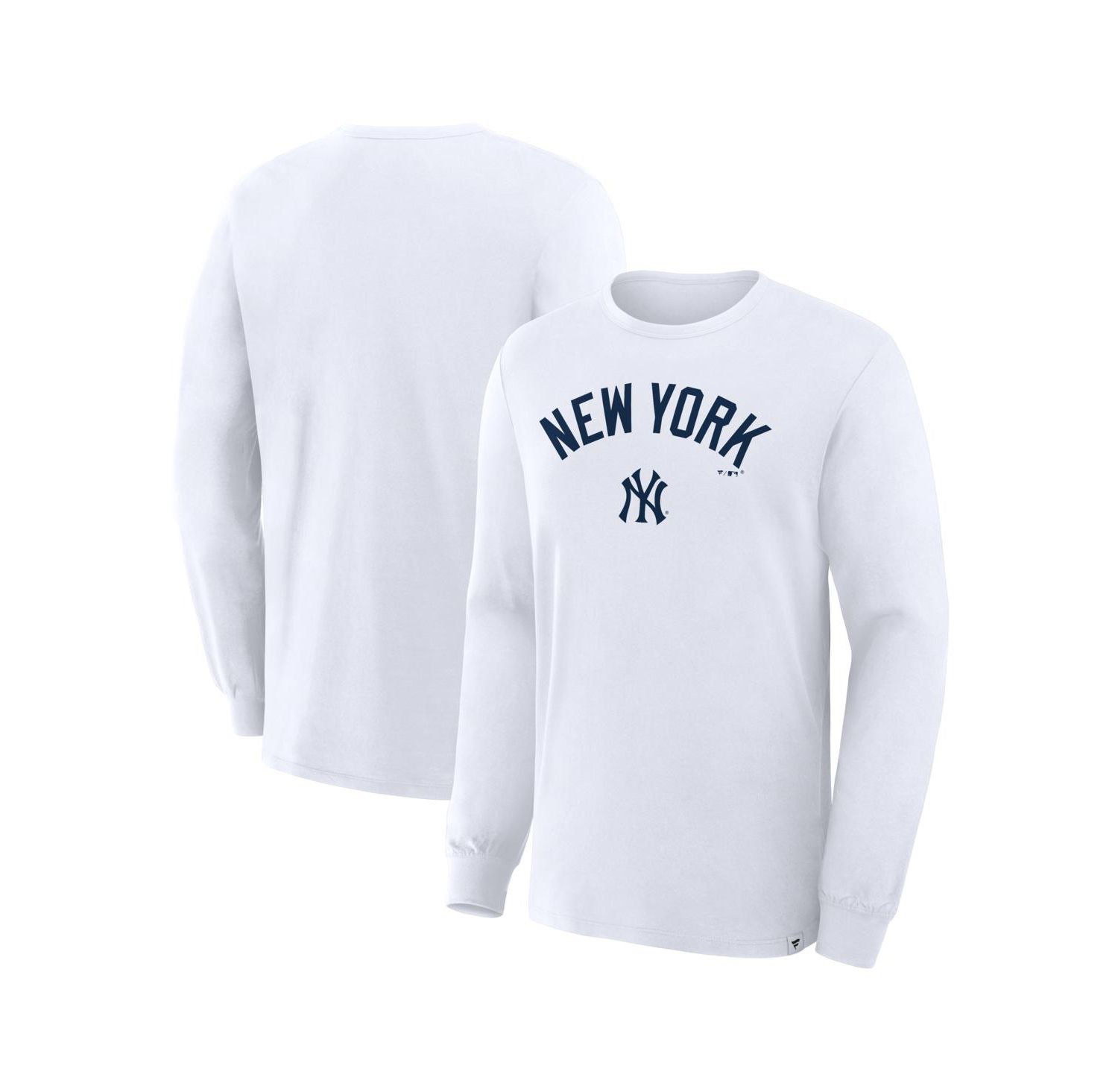 Men's White New York Yankees Lock-Up Legacy Long Sleeve T-Shirt