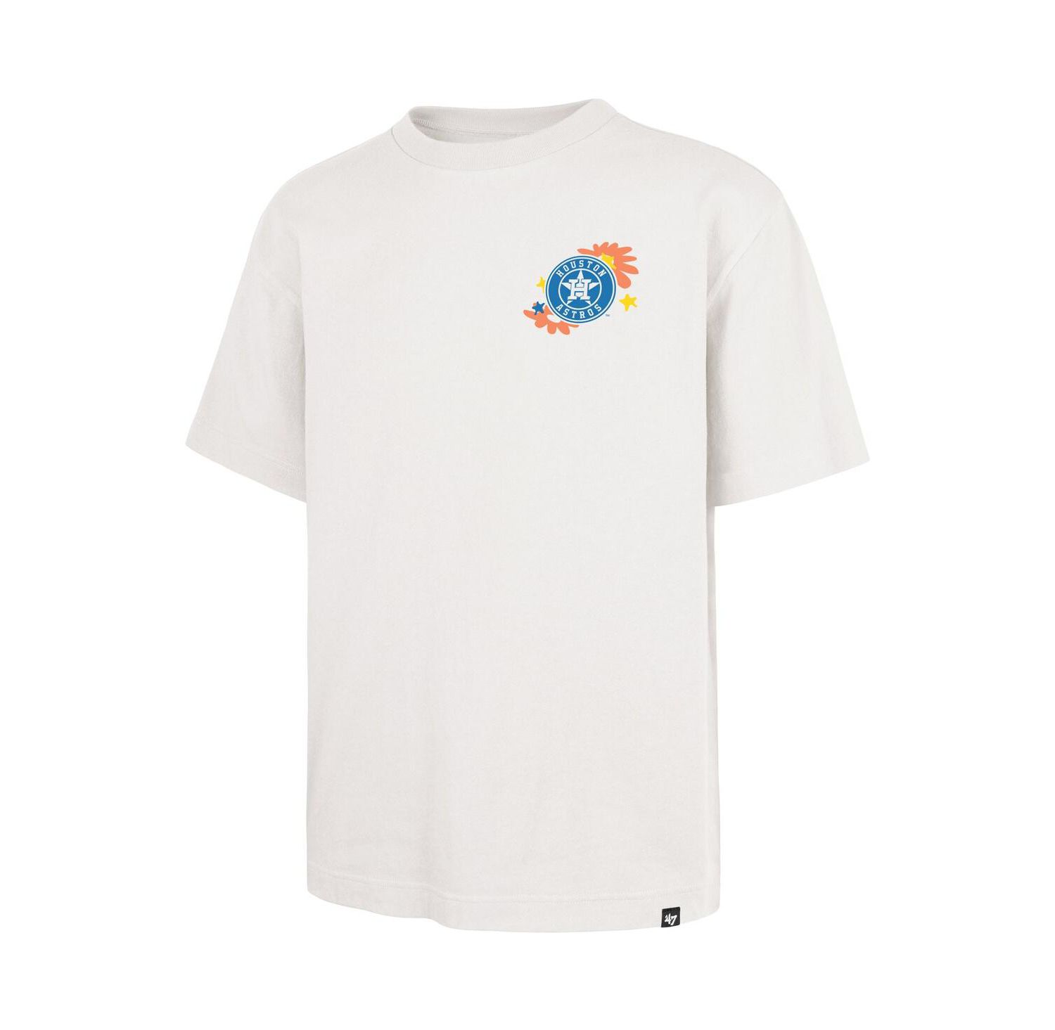 Men's Cream Houston Astros Flora Foundation T-Shirt