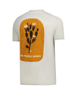 Men's and Women's Tan WM Phoenix Open Desert Flower T-Shirt
