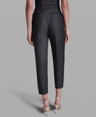 Women's High-Waist Straight Pants