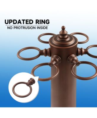 Metal 6 Floor Stand Pool Cue Rack, Billiard Pool Cue Rack