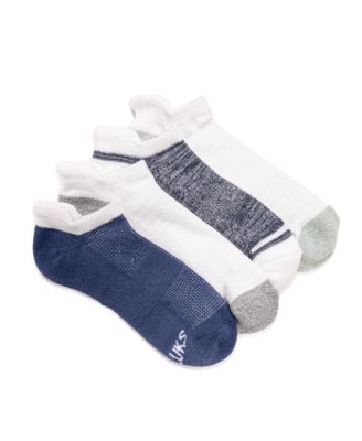 Women's Dream Step Sporty Low Cut Ankle Socks, 4 Pair Pack